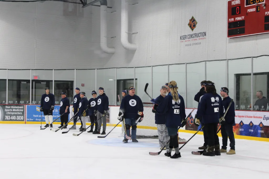 IMG_8617 elk river police department getting ready for guns n hoses hockey game